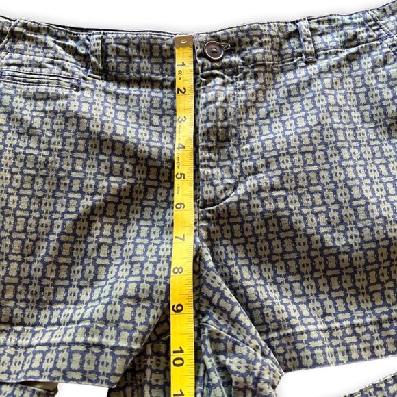 🌸4/$30🌸 Like New Gap Cotton Summer Short with Deco Tile Print - Picture 6 of 10
